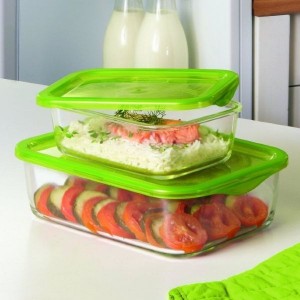 cam saklama kabi luminarc 13 yesilist herkes icin yesil