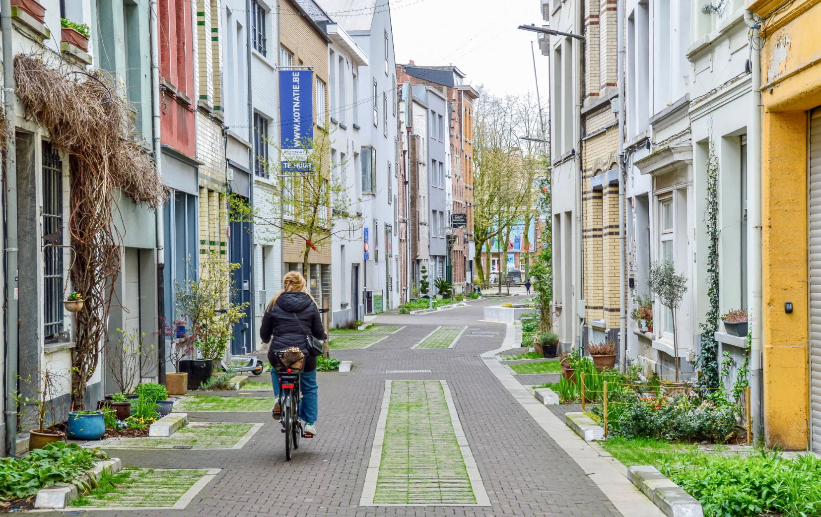 Belçika’da iklim krizine karşı bahçe sokaklar projesi başlıyor